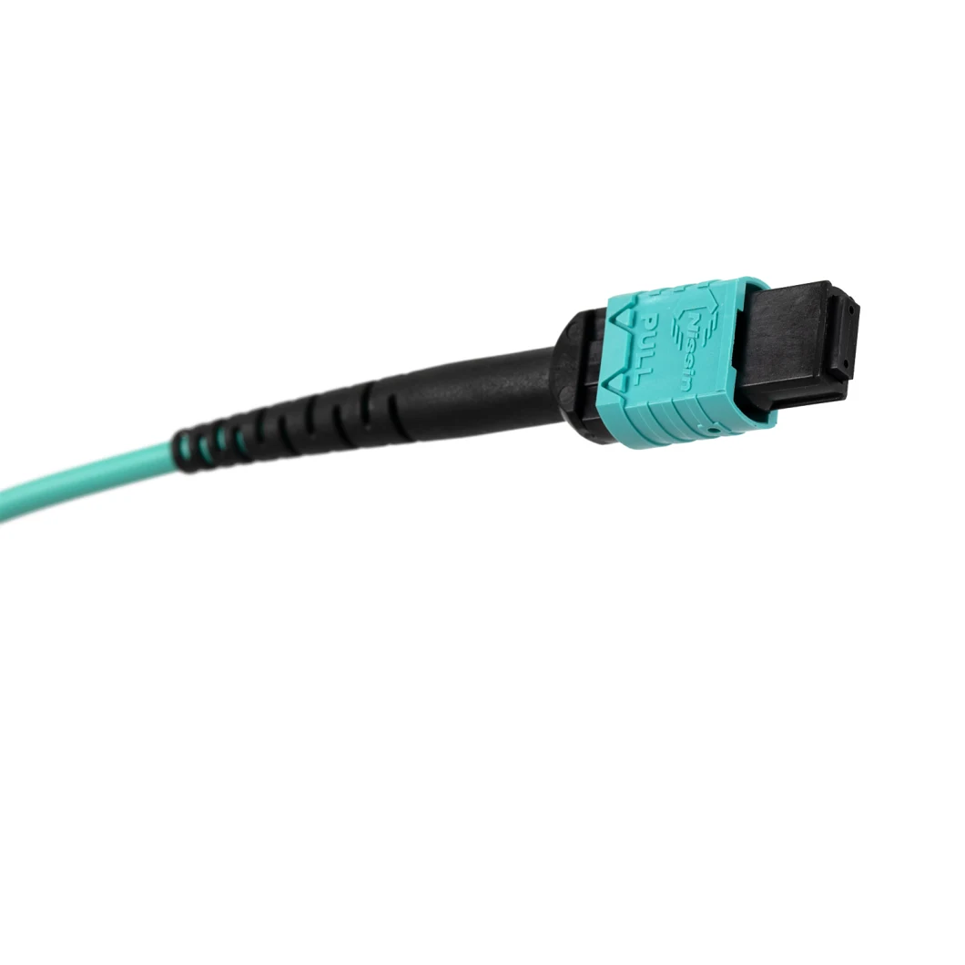 MPO Pull Tap Optic Fiber Trunk Cable Om3 12core/24core MTP/MPO Patch Cord