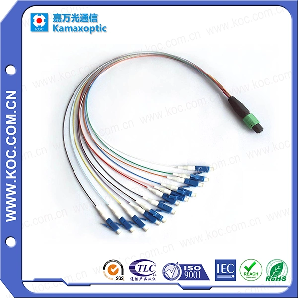 Fiber Optic Fan out Cable MPO-LC Single Mode