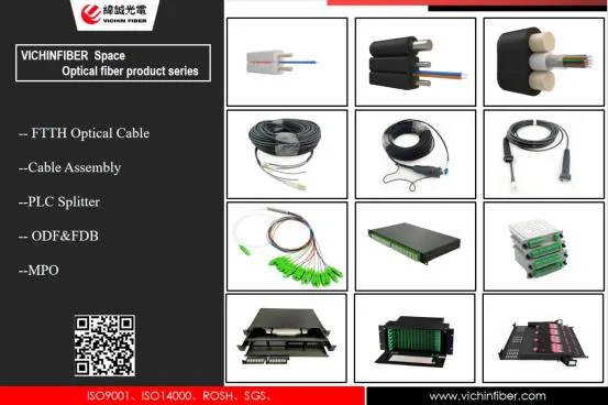 Indoor Distribution Cable Multi Mode Om3 Fibers 12core Fiber Optic Cable