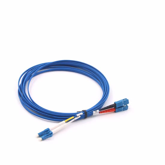 China FTTX 2/4/6/8/12/16/24 Núcleo MPO/MTP LC/Sc/St/FC/Mu Conector Interno Externo Armored Drop LSZH PVC Fibra Óptica Patch Cord Cabo Jumper Pigtail
