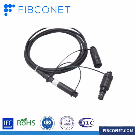 Conectores à prova d'água de fibra óptica FTTH IP68 Huawei/Optitap Sc APC/UPC