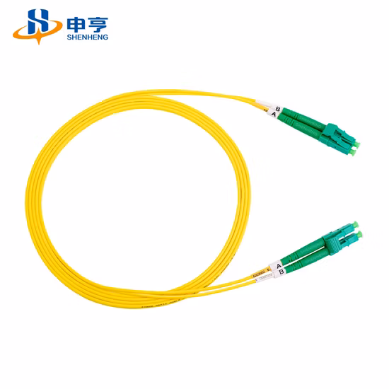 Fibra de modo único LC-LC/Patch Cord de fibra óptica (regular)