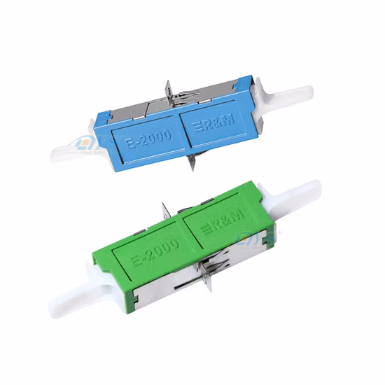 Adaptador de flange óptico Simplex/Duplex FC/St/MTRJ/Mu/MPO/E2000 Adaptador-Sx/Dx-Tu/Tp